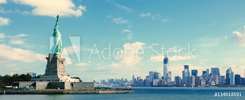 Bild på Panorama on Manhattan New York City